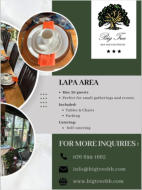 BigtreeBB - Dining, Flowers, Garden Wedding, Lapa